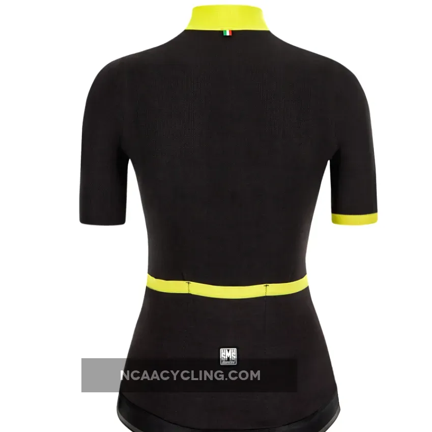 Santini Redux Genio Women Jersey - Black Brand New
