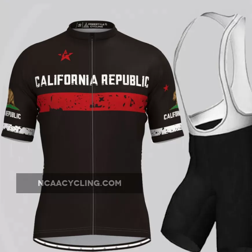 Men's Republic California Cycling Kit - Black For Sale
