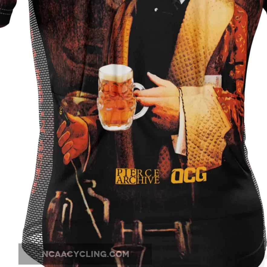 Men's Major In Beer Short Sleeve Cycling Jersey Outlet