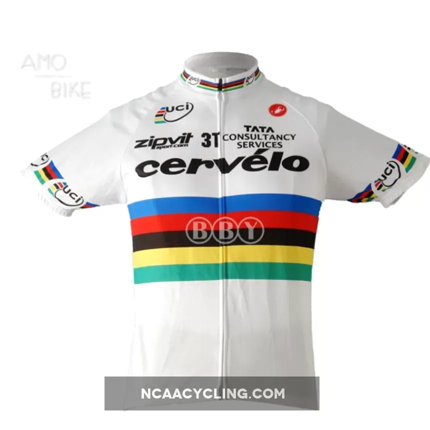 2011 Garmin-Cervelo World Champion Short Sleeve Cycling Jersey