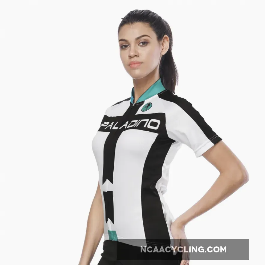 Green-collor Black-strip White Women's Cycling Short-sleeve Bike Jersey T-shirt Summer Spring Road Bike Wear Mountain Bike MTB Clothes Sports Apparel Top NO. 786