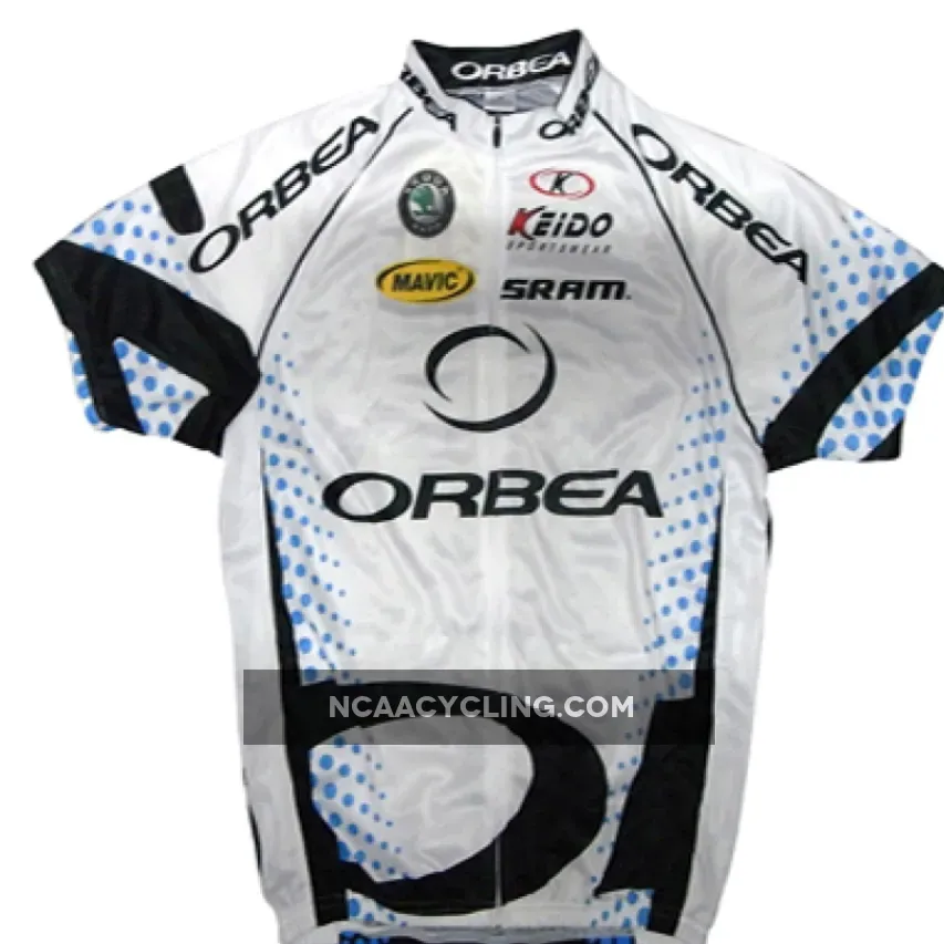 2011 ORBEA White Cycling Short Sleeve Jersey Restock