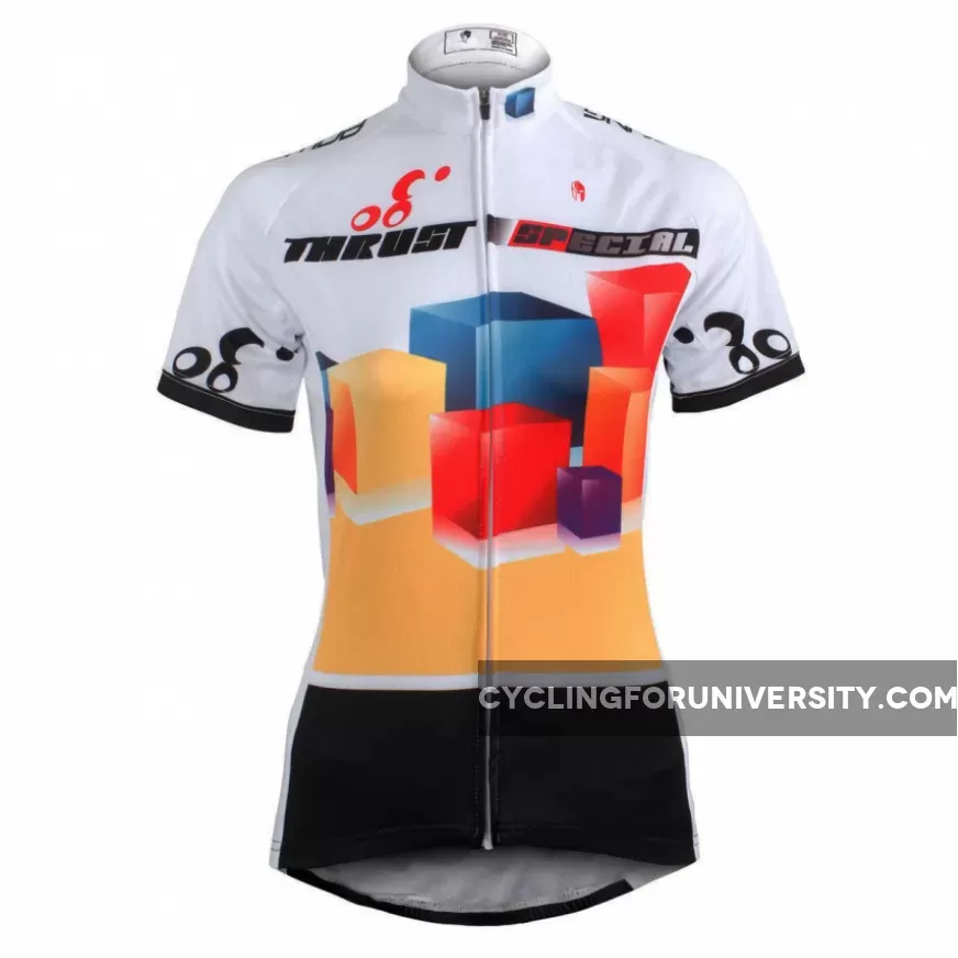 Ilpaladino Cube Women's Summer Short-Sleeve Cycling Jersey Biking Shirts Breathable Sports Clothes Bicycling Summer Spring Autumn Pro Cycle Clothing Racing Apparel Outdoor Sports Leisure Biking Shirts NO.606