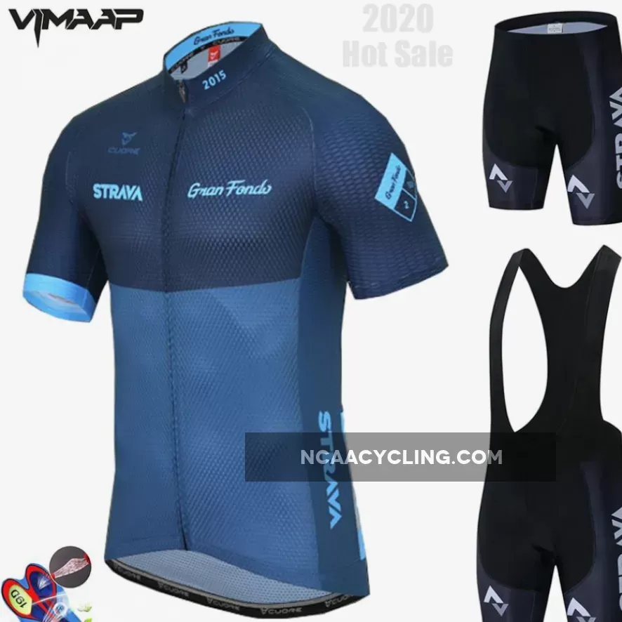 2021 Pro TEAM STRAVA cycling jersey set 19D gel bike shorts suit MTB men summer bicycling Maillot culotte clothing