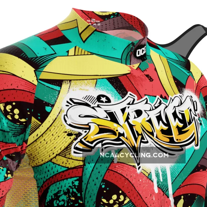 Men's Street Graffiti Short Sleeve Cycling Kit Restock
