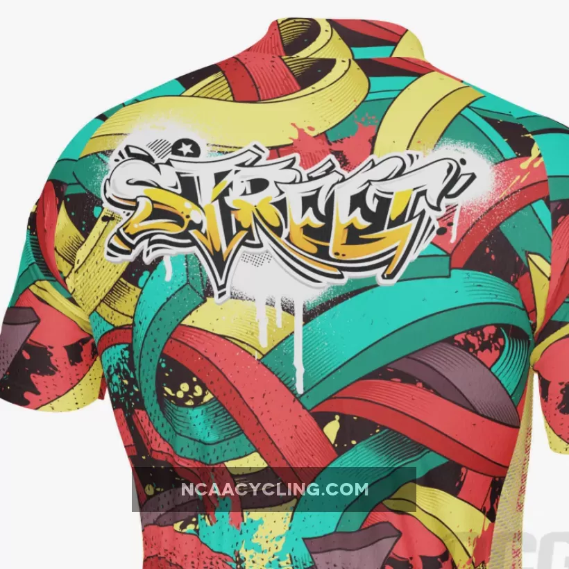 Men's Street Graffiti Short Sleeve Cycling Kit Restock