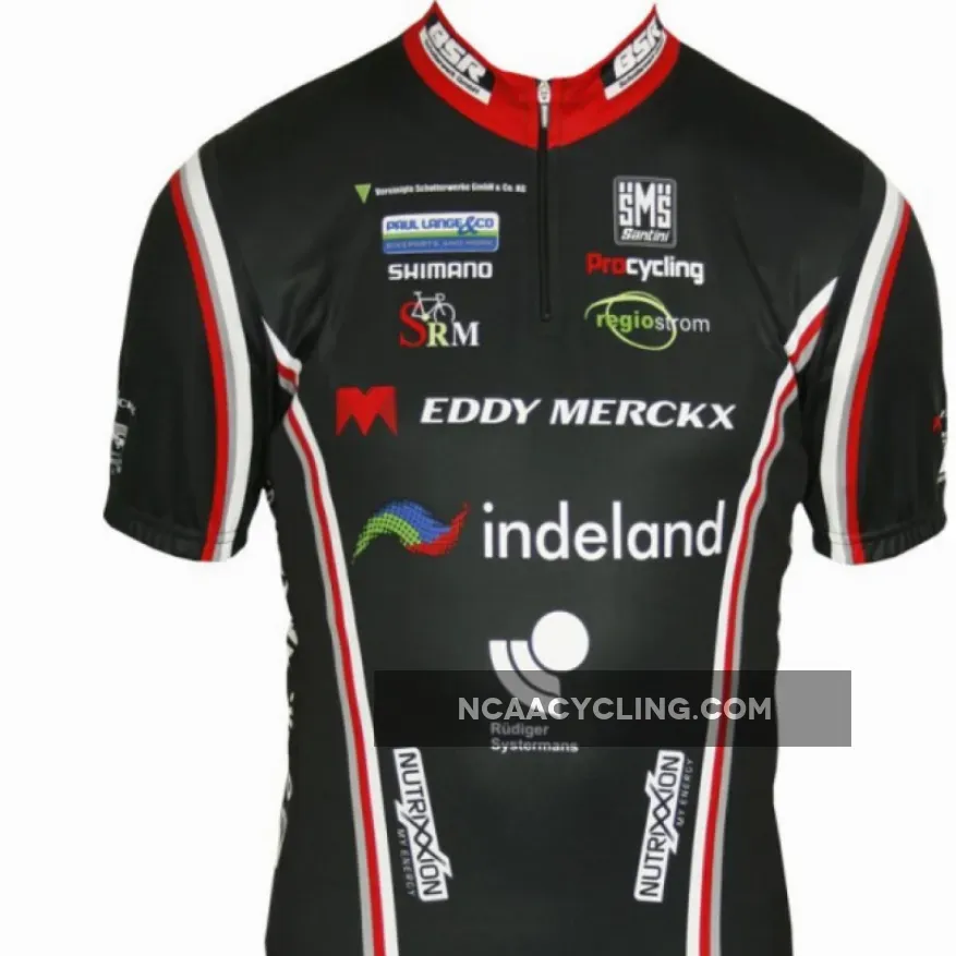 EDDY MERCKX INDELAND 2011 Radsport-Profi-Team - Short Sleeve Jersey
