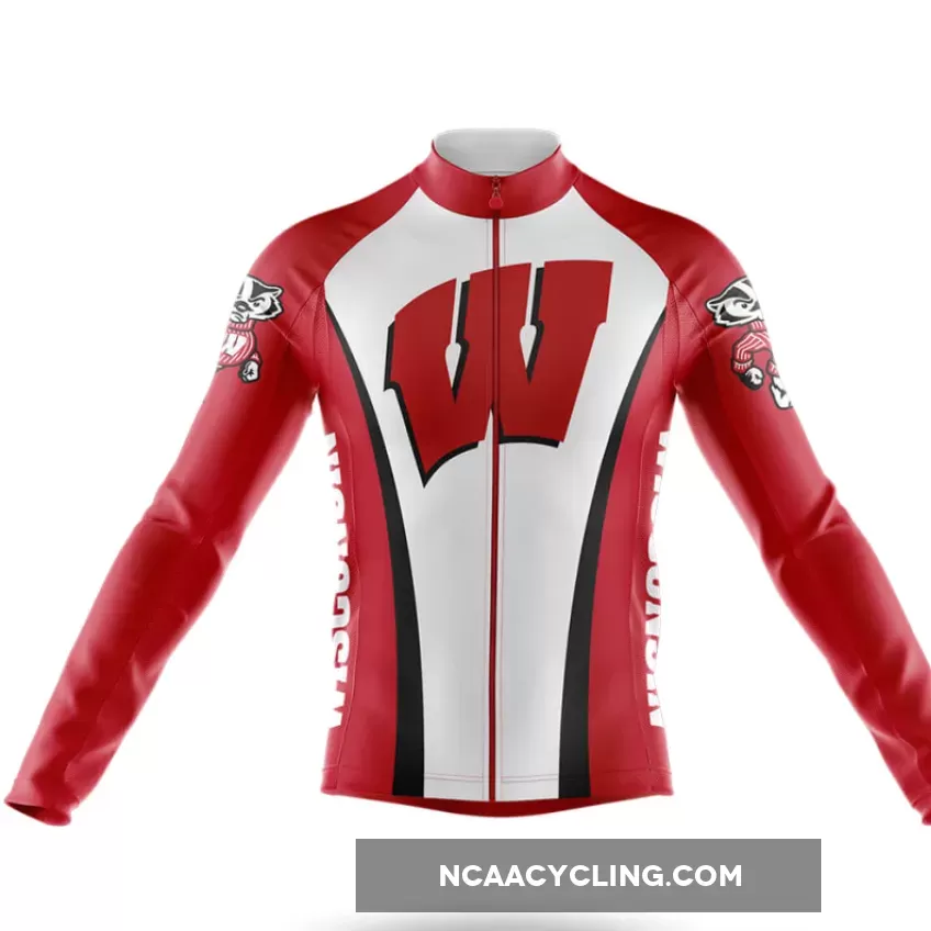 Badgers Long Sleeve Cycling Jersey Only Brand New