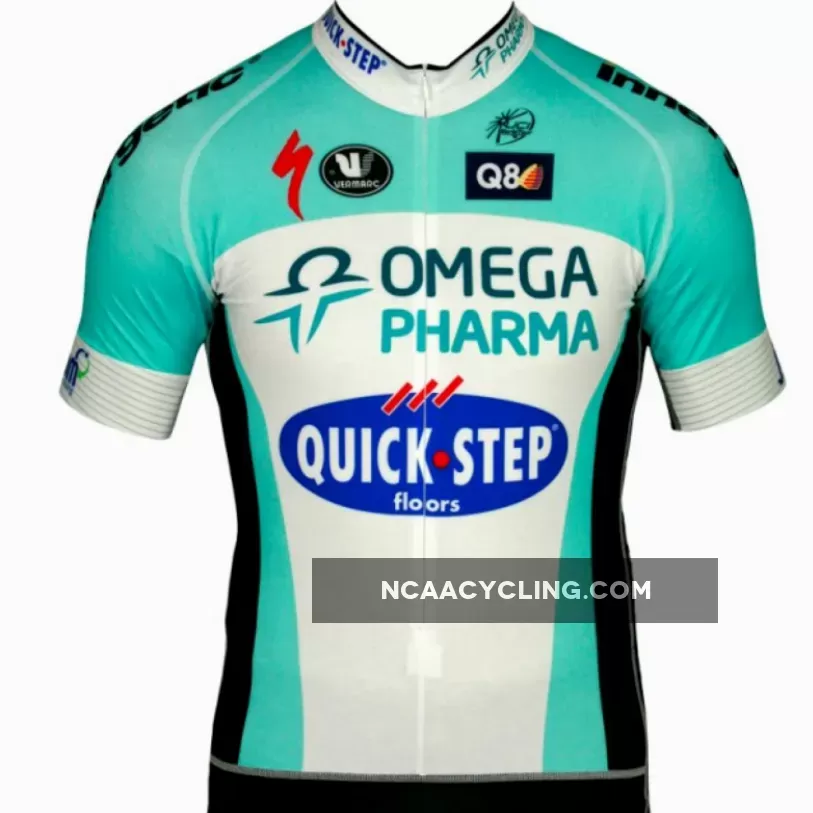 OMEGA PHARMA-QUICKSTEP 2012 Vermarc professional cycling team - Racing Jersey Short Sleeve (FRC)