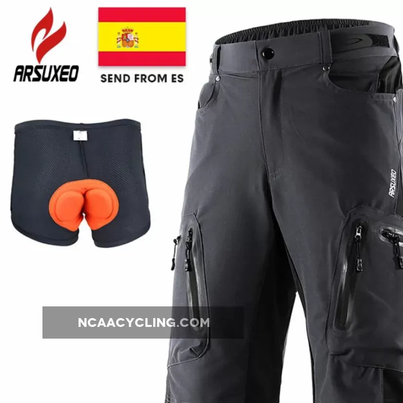 Summer Men's Cycling Shorts Mountain Bike Downhill Shorts Loose Outdoor Sports Riding Road MTB Bicycle Short Trousers