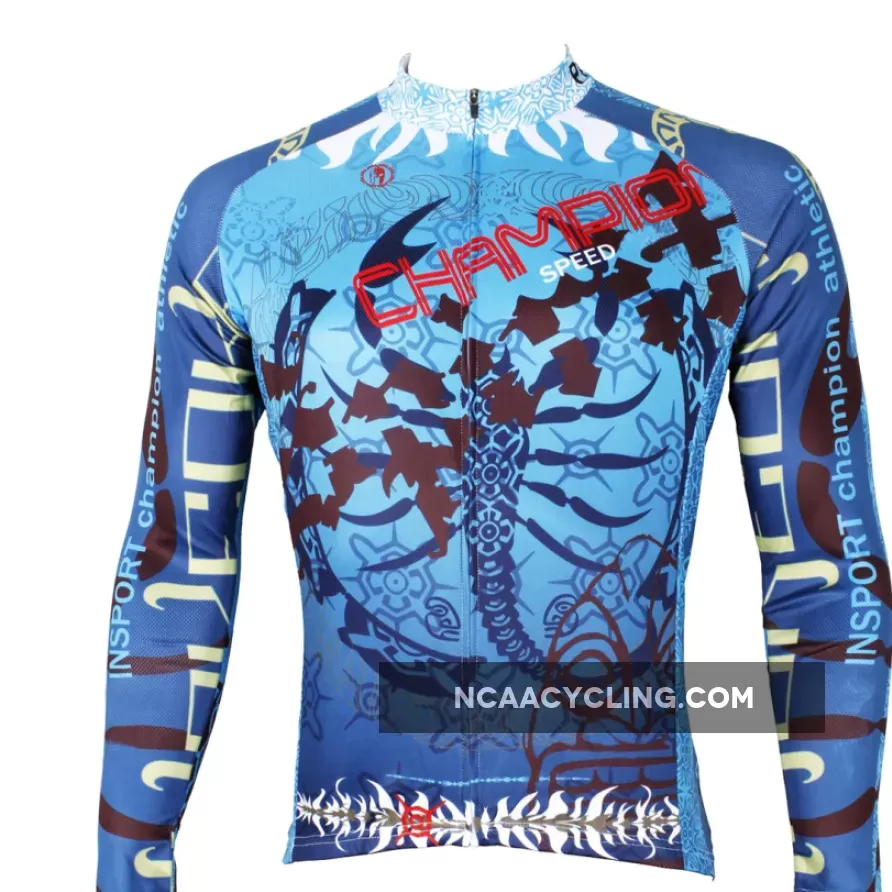 Scorpion Men's Long-sleeve Cycling Jersey Bike Shirt Autumn Spring NO.521