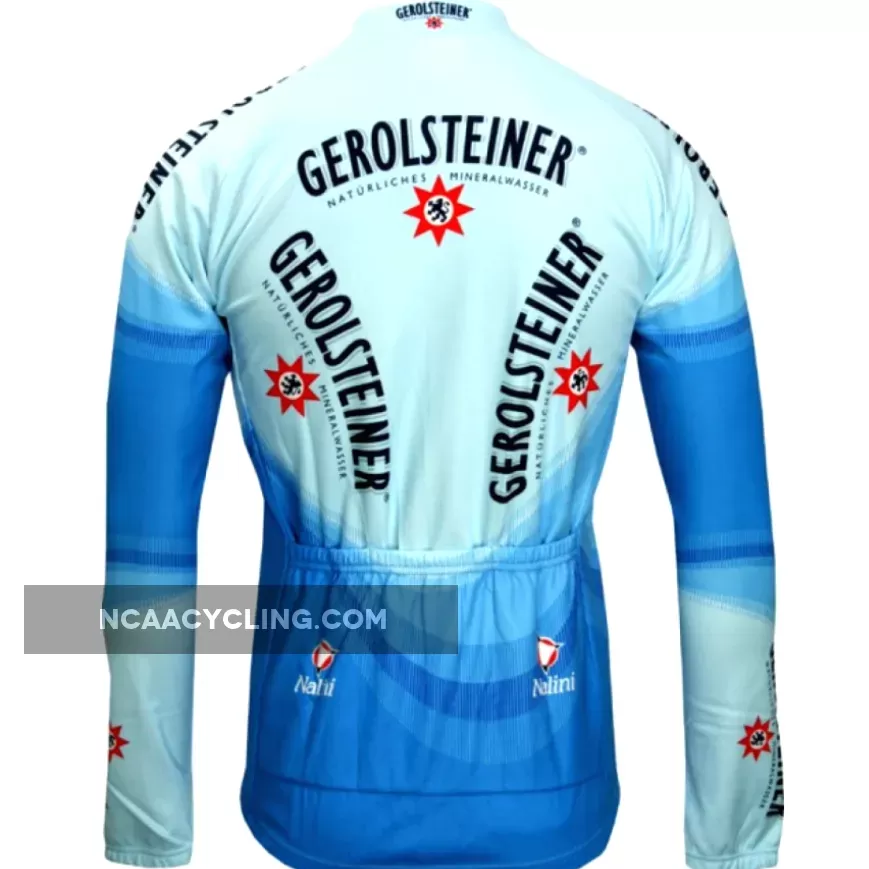 Gerolsteiner 2006 Skoda Radsport-Profi-Team-Winter Fleece Long Sleeve Jersey jacket