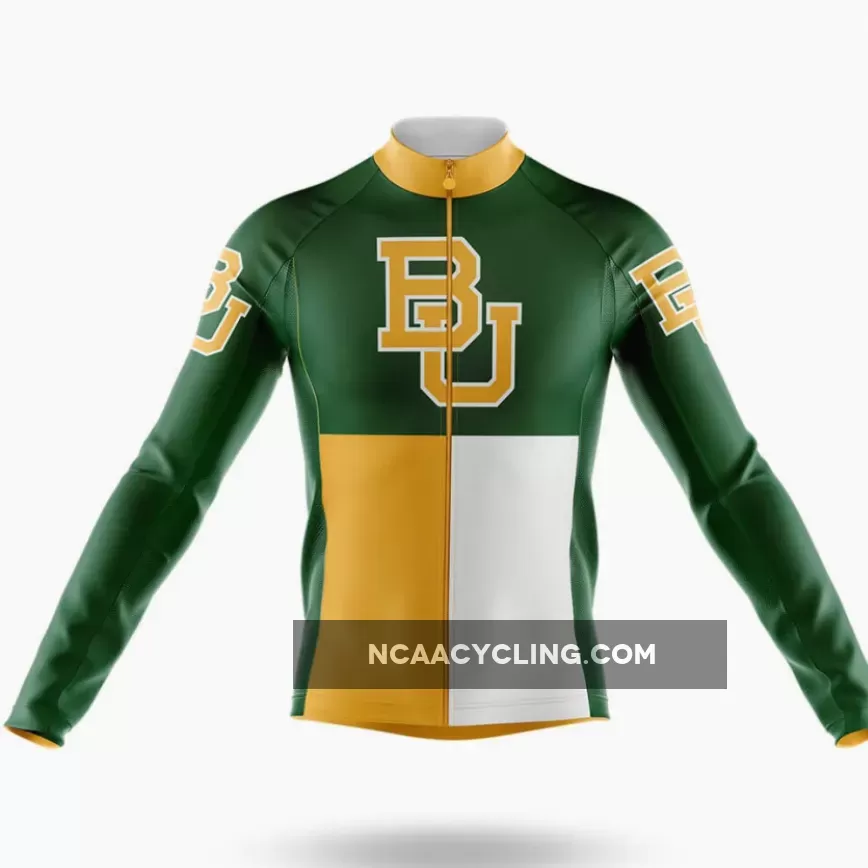 Baylor University TX Long Sleeve Cycling Jersey Only