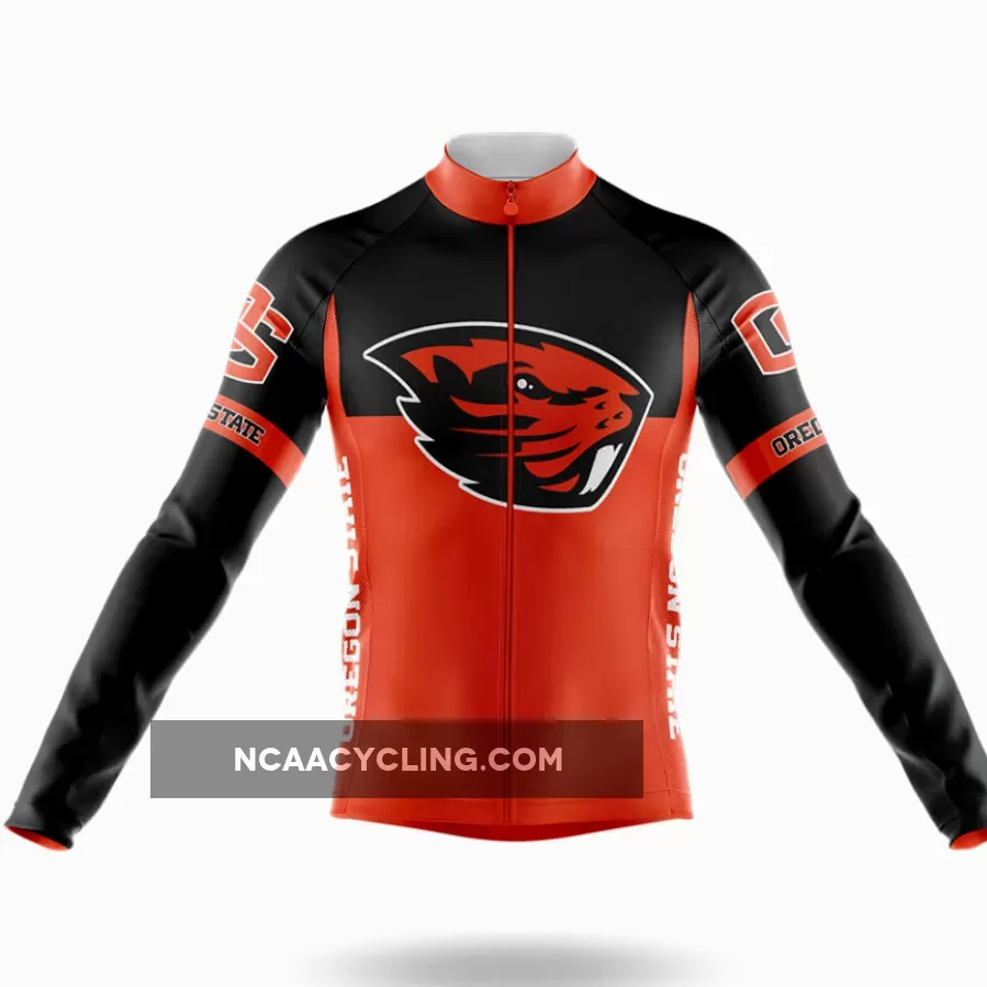 Oregon State University V2 Long Sleeve Cycling Jersey Only