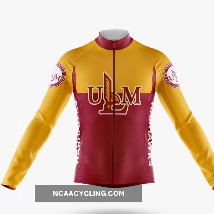 University of Louisiana Monroe V2 Long Sleeve Cycling Jersey Only