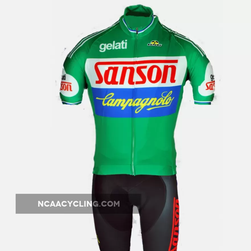 Gelati Sanson Campagnolo Full Zipper Retro Jersey, GEL18J1