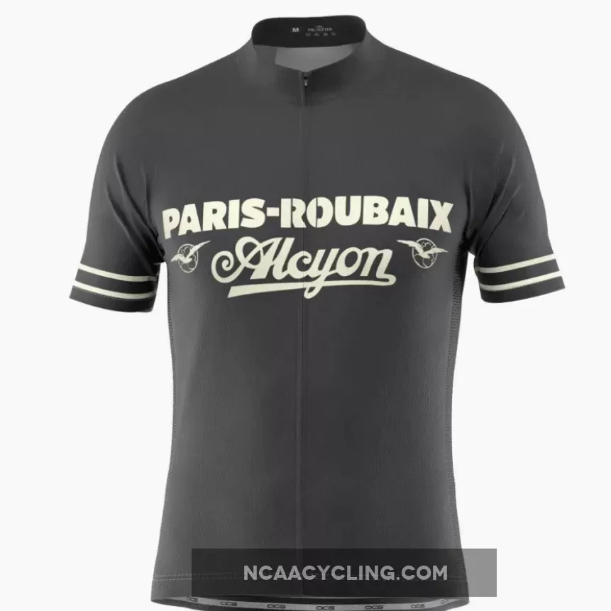 Retro Paris-Roubaix Alcyon Classic Cycling Jersey