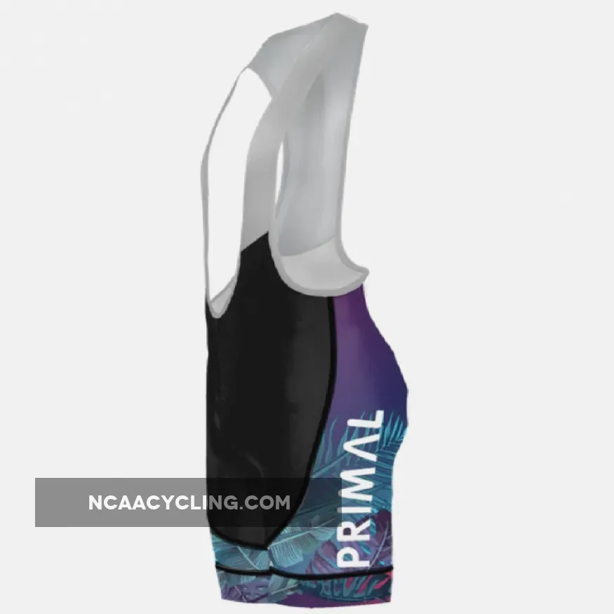 Primal Wear Midnight Tropics Men's Evo 2.0 Race Fit Cycling Bib Shorts Midnight In The Tropics Paint