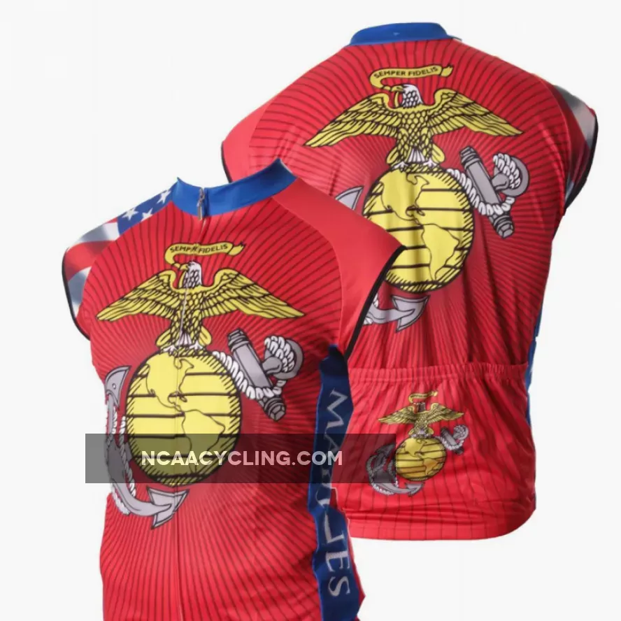 US United States Marine Corps Sleeveless Cycling Jerseys