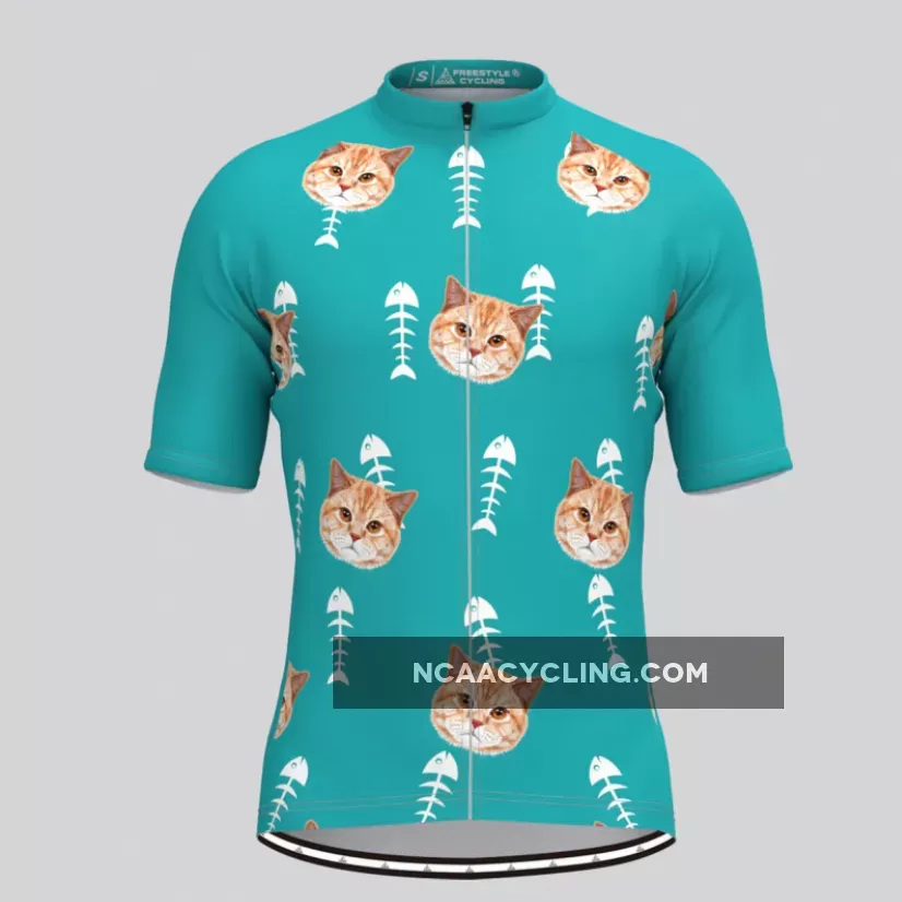 Custom Cat Face V2 Men's Jersey Online
