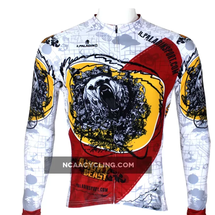Animal Wild Bear Man's Short/long-sleeve Cycling Jersey NO.093