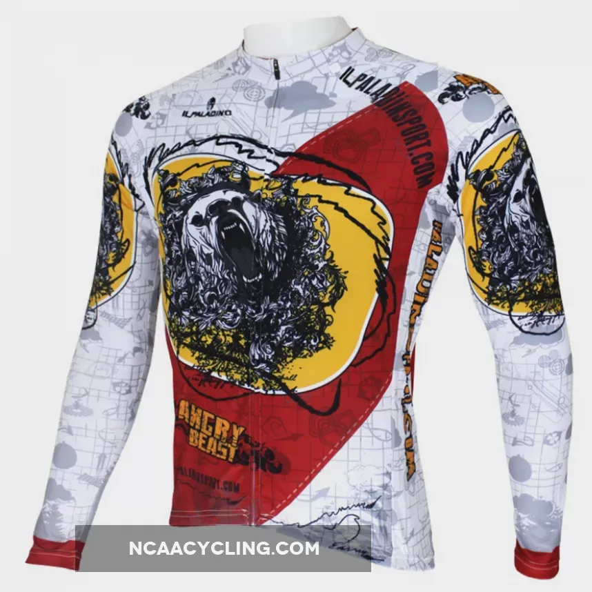 Animal Wild Bear Man's Short/long-sleeve Cycling Jersey NO.093