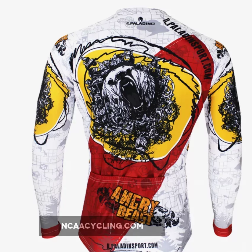 Animal Wild Bear Man's Short/long-sleeve Cycling Jersey NO.093