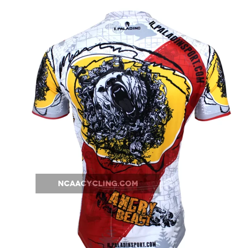 Animal Wild Bear Man's Short/long-sleeve Cycling Jersey NO.093