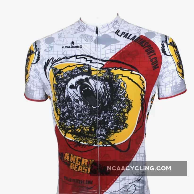 Animal Wild Bear Man's Short/long-sleeve Cycling Jersey NO.093
