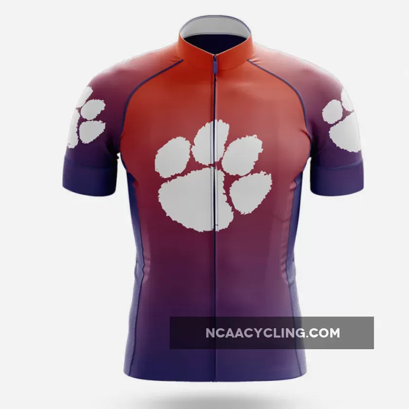 Clemson Tigers Gradient Cycling Jersey Only Online