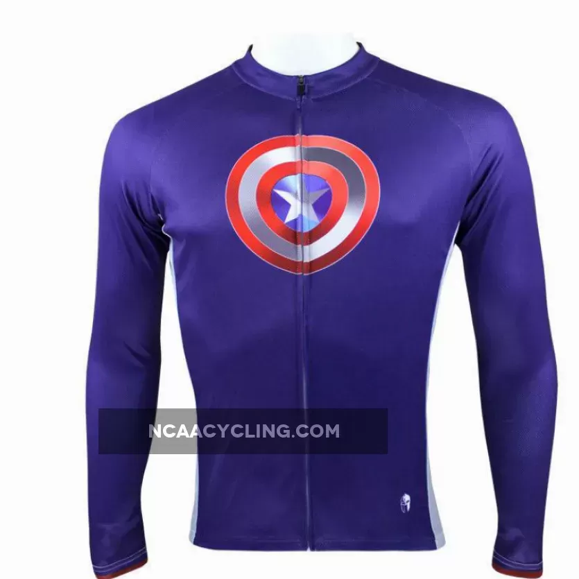 Super Hero Summer Spring Short/Long-sleeve Cycling Jersey Jacket Sportswear Apparel Outdoor Sports Gear Leisure Biking T-shirt Batman/Spider-Man/spider man/Green Lantern/ Captain American /Superman/ Iron Man