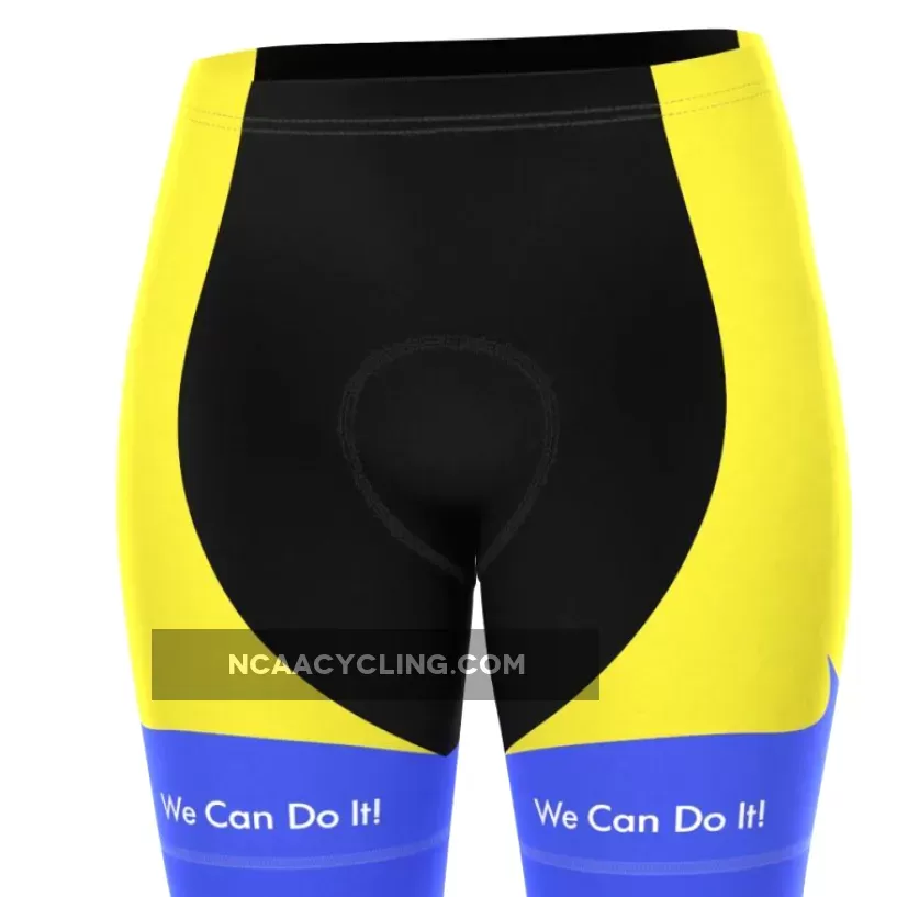 Women's Rosie The Riveter We Can Do It Cycling Shorts