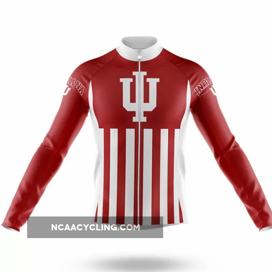 Indiana University Bloomington USA Long Sleeve Cycling Jersey Only