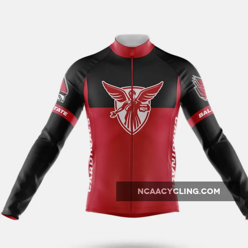 Ball State University V2 Long Sleeve Cycling Jersey Only