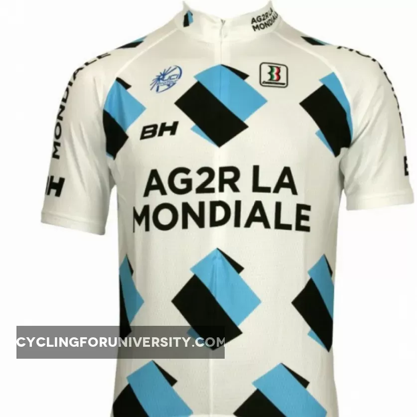 AG2R Tour 2009 Biemme Radsport-Profi-Team Short sleeve Cycling jersey