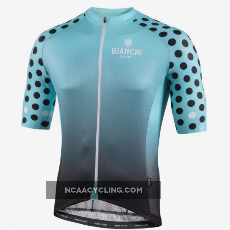 Nalini Bianchi-Milano Cedrino Short Sleeve Full Zip Cycling Jersey