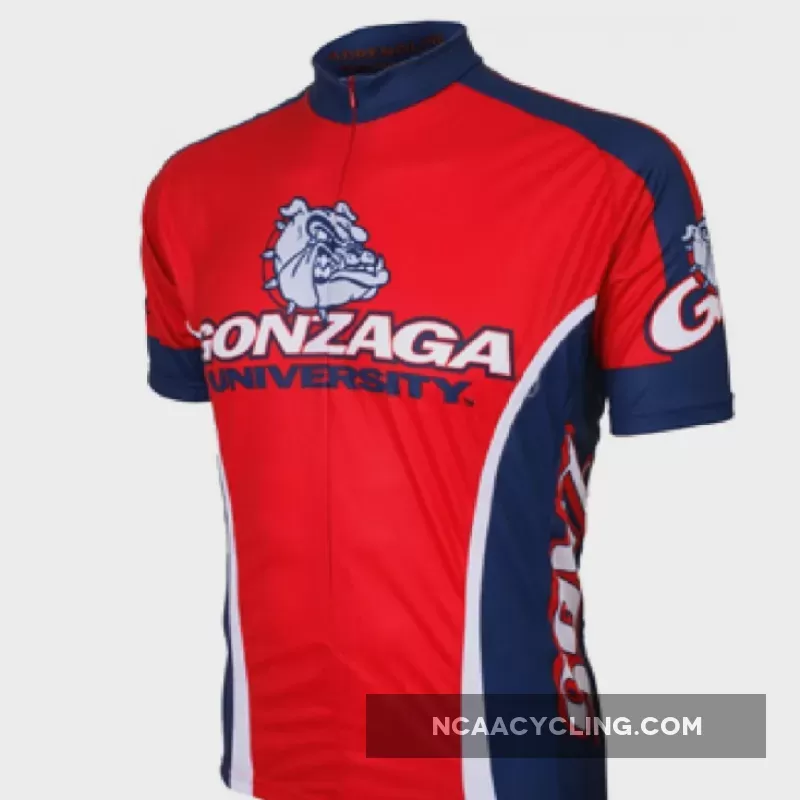 Adrenaline Promo Gonzaga University 3/4 zip Men's Cycling Jersey