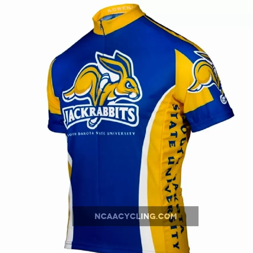 South Dakota State University 3/4 zip Men's Short Sleeve Cycling Jersey / South Dakota State Jersey