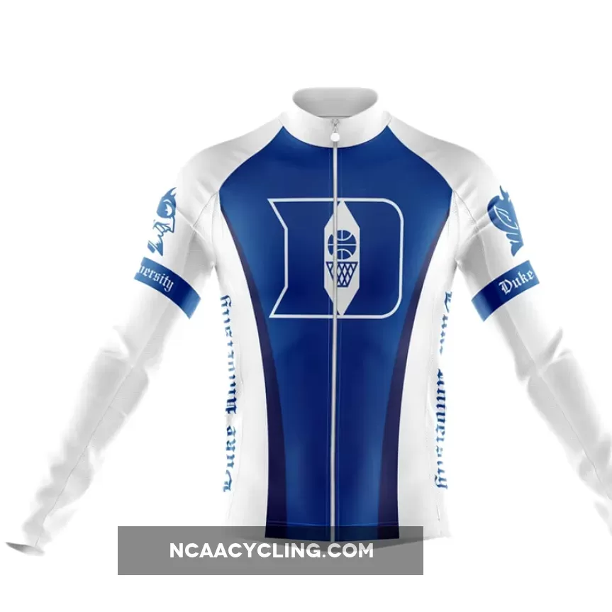 Duke University Long Sleeve Cycling Jersey Only | duke gear