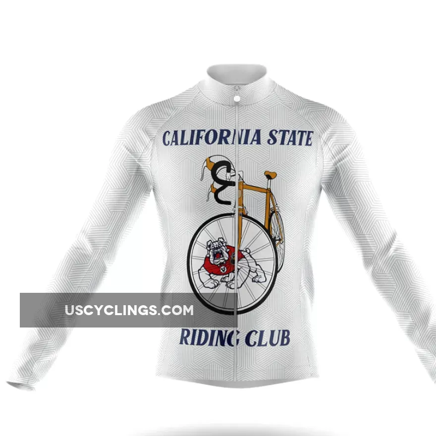Classic California State Uni Long Sleeve Cycling Jersey Only