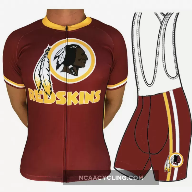NFL Washington Redskins Short Sleeve Cycling Jersey