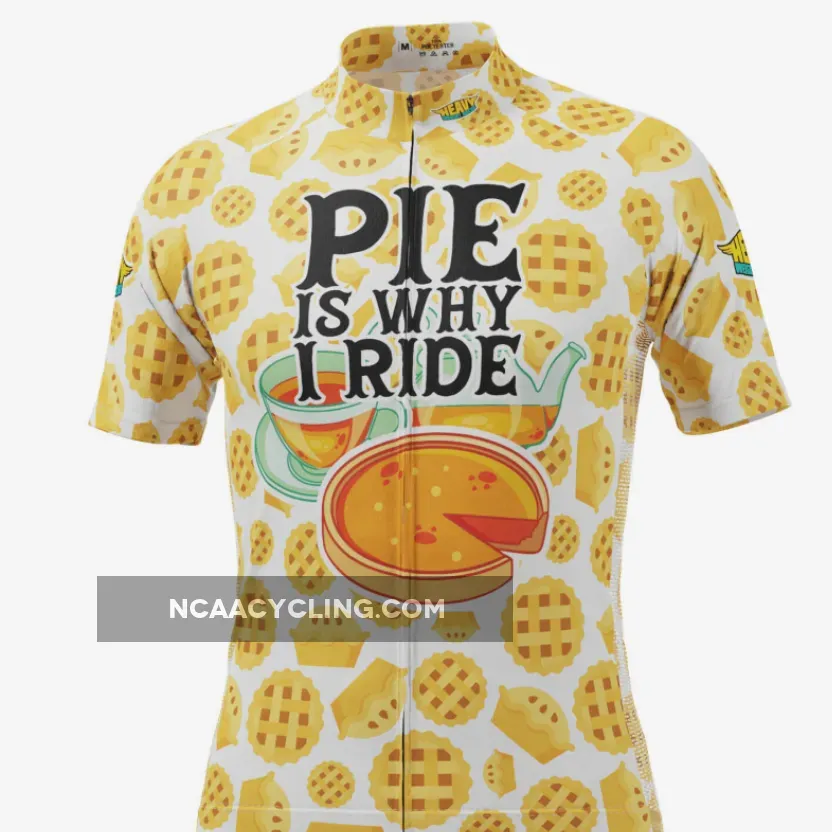 Men's Pie Is Why I Ride Short Sleeve Cycling Jersey To Buy