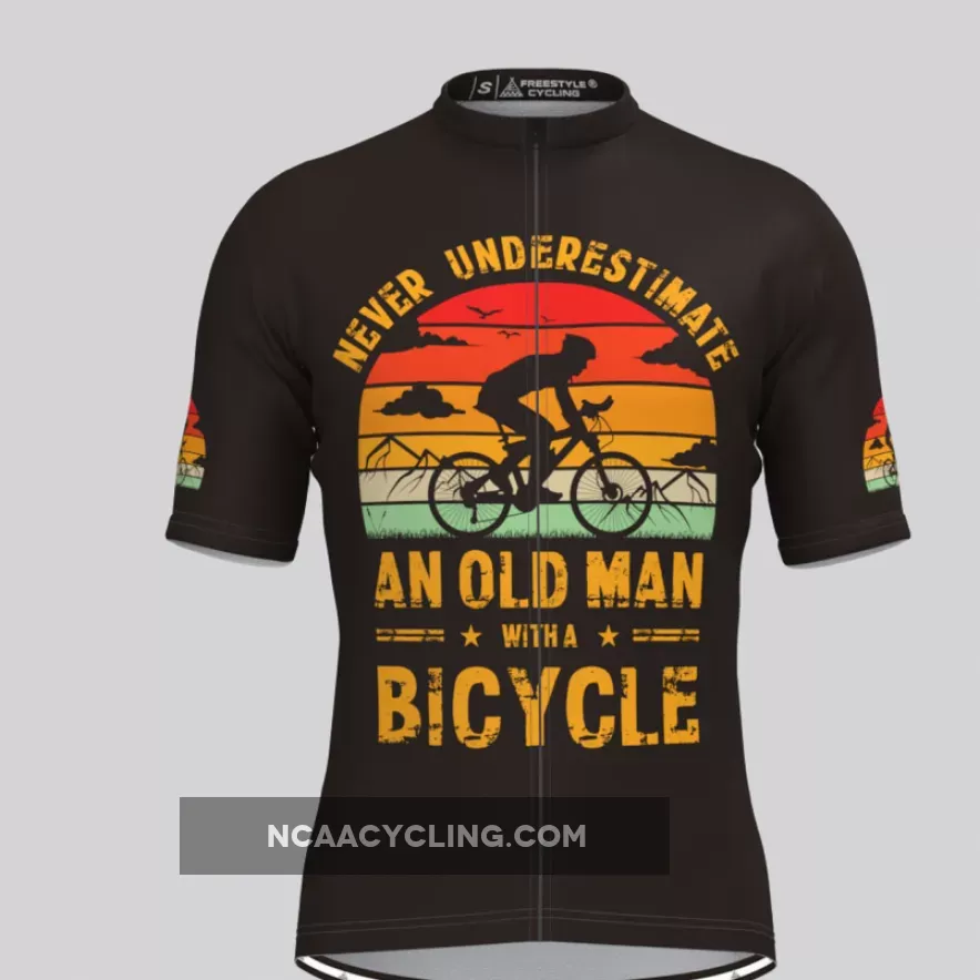 Men's Old Man Cycling Jersey - Sunset New Releases