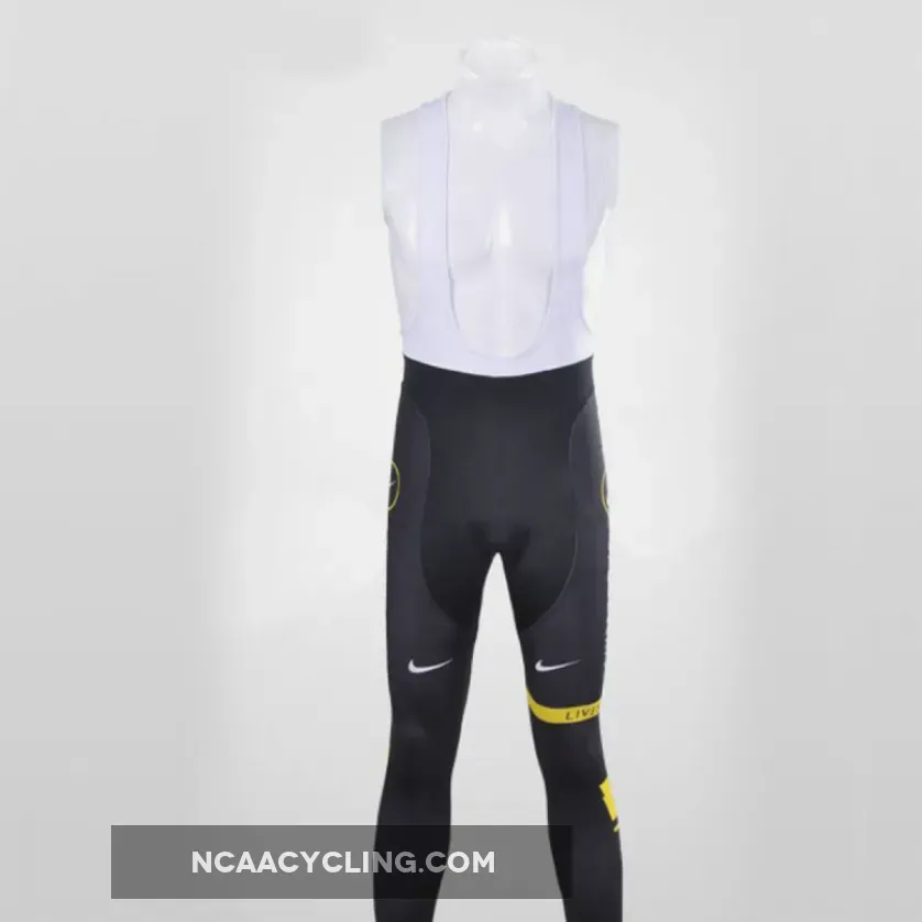 2012 LIVESTRONG Black Cycling Winter Bib Pants Restock