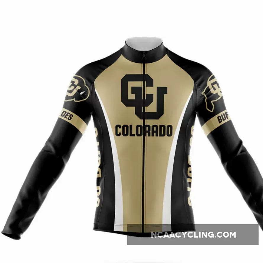University of Colorado Boulder Long Sleeve Cycling Jersey Only | colorado boulder gear
