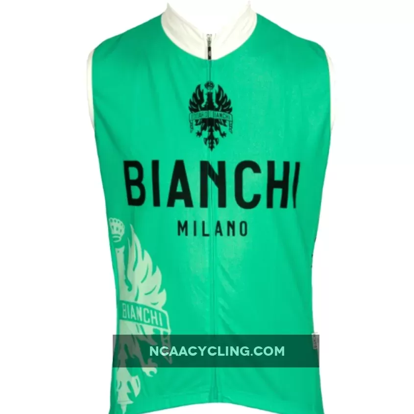 Bianchi Milano Sleeveless Jersey E12MORENO1 Celeste Restock