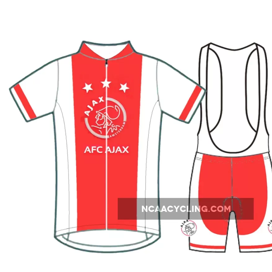 AFC Ajax Amsterdam Short Sleeve Cycling Jerseys and (bib) shorts