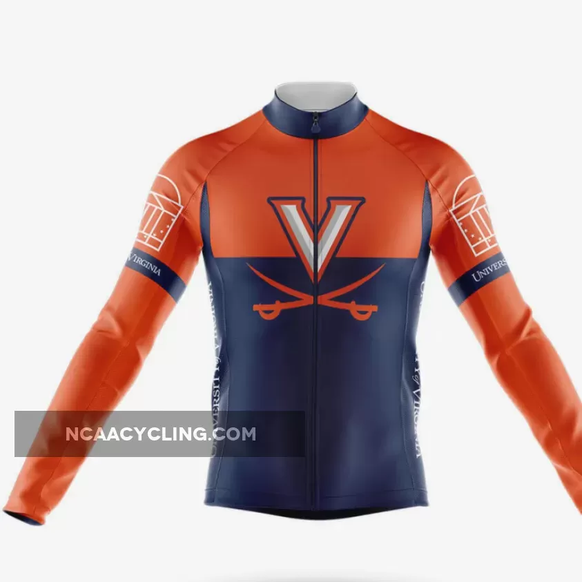 University of Virginia V2 Long Sleeve Cycling Jersey Only