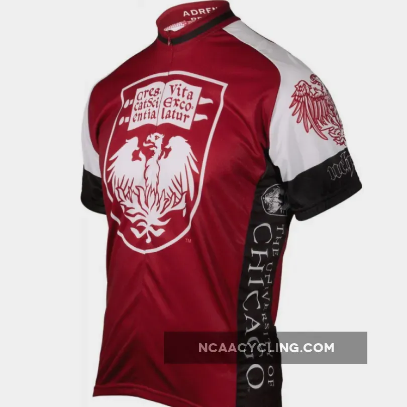 NCAA UChicago U of C The University of Chicago Maroons Cycling Jerseys