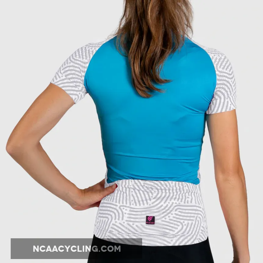 Pissei Sanremo Woman Jersey - Light Blue Grey Restock